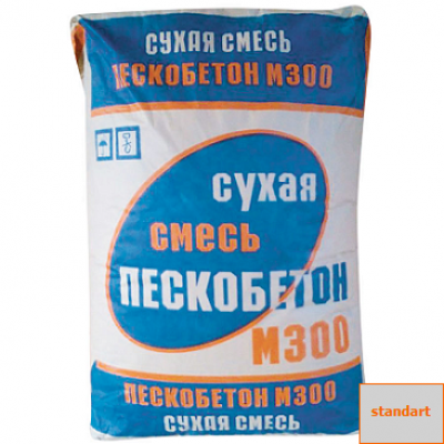 Пескобетон цементная смесь М-300 , 40 кг. 